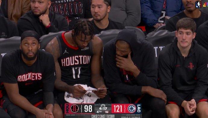 逆天！火箭过去3场失利：火箭128-133鹈鹕（西部倒数第2）火箭124-