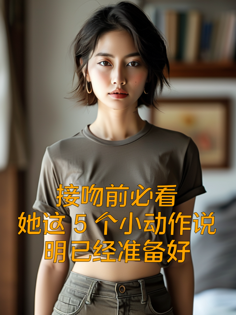 接吻前必看！她这5个小动作说明已经准备好