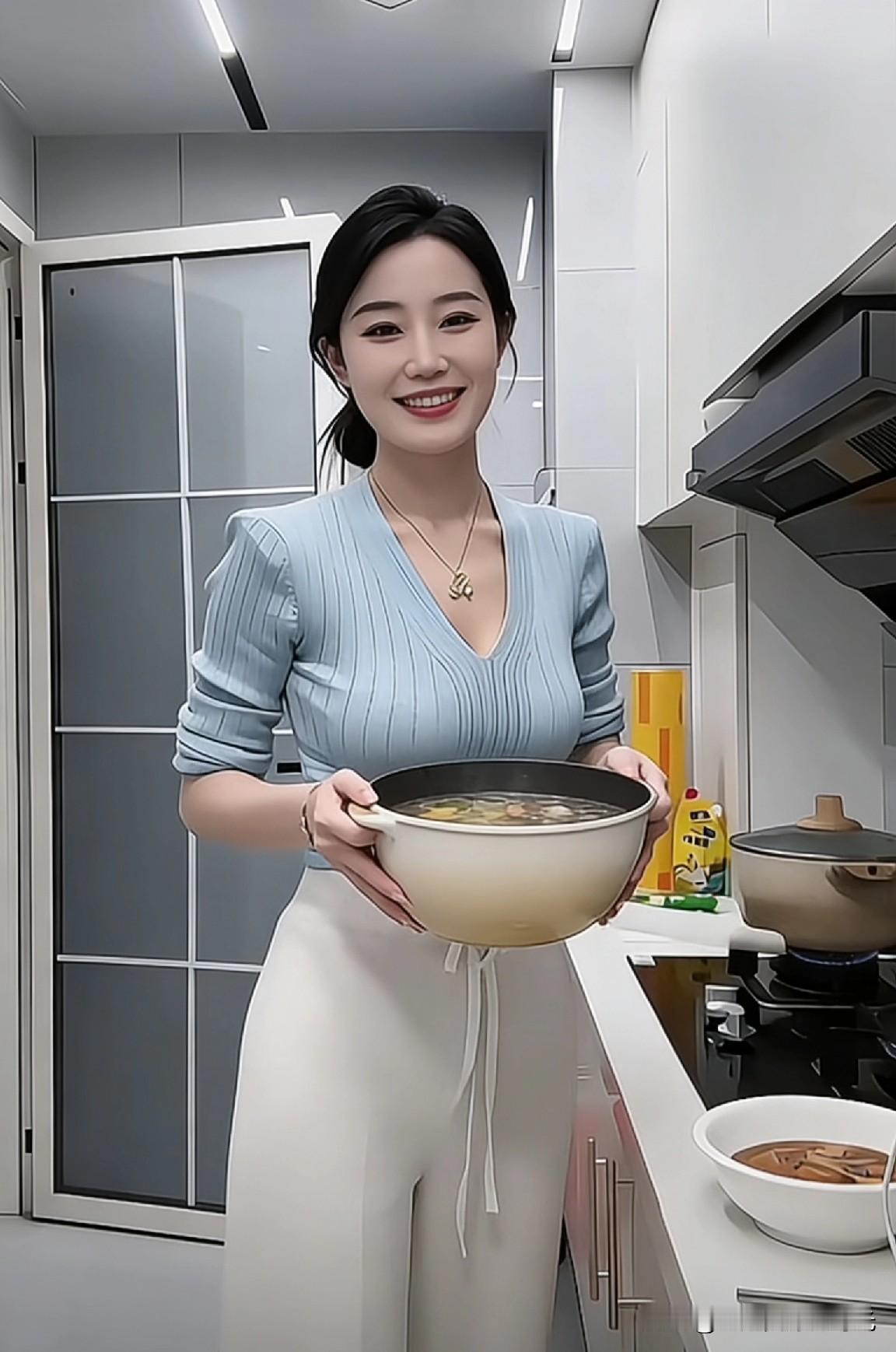 等着吃饭厨房做饭40+女人如何提高衣品