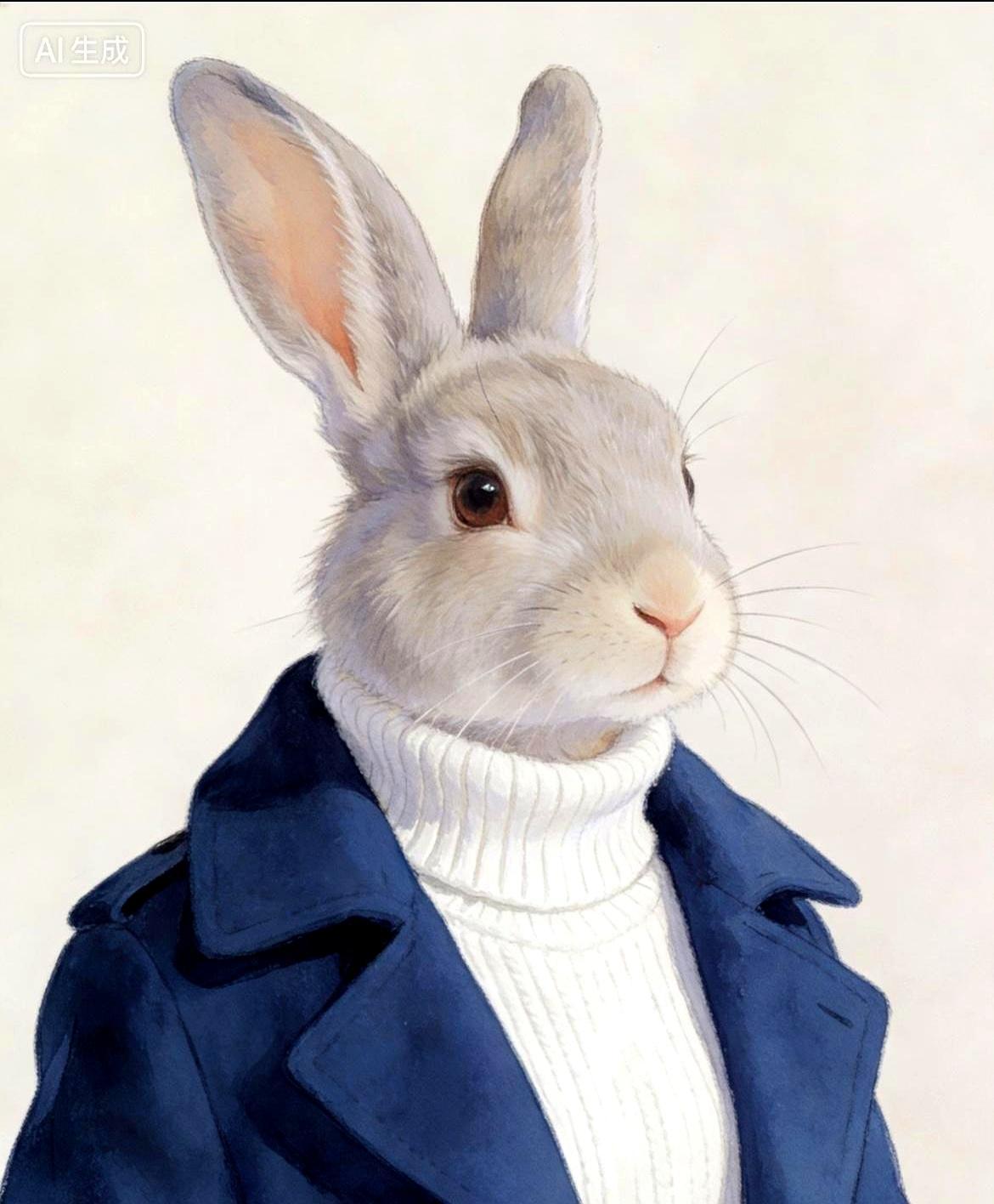 2026，马年火大，兔子直接变烤兔。卯木生午火，火太旺，木被烧，人就容易累