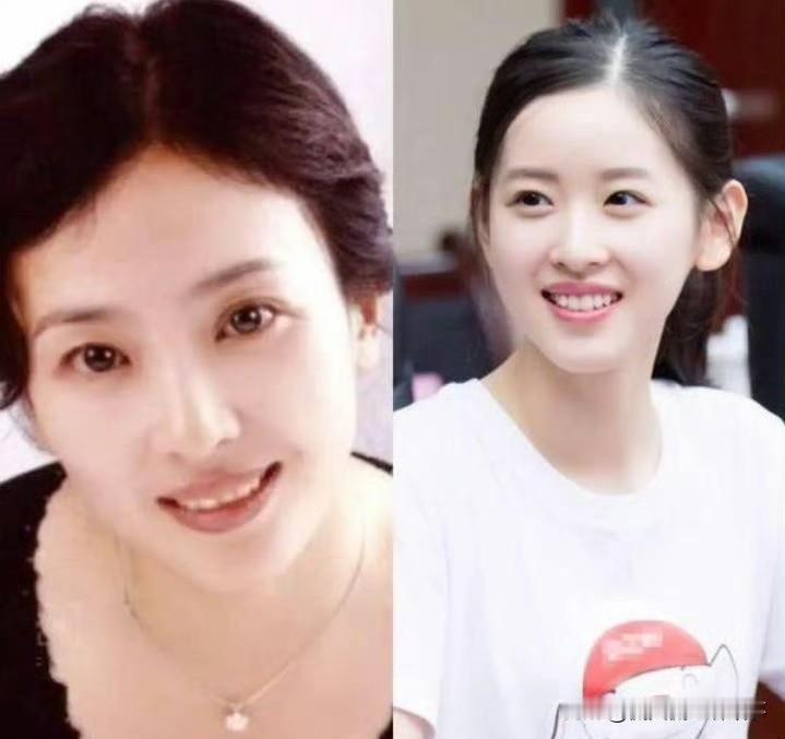 刷到网友说刘亦菲妈妈和章泽天好像，点开评论区一看，果然大家都有同感！好多人