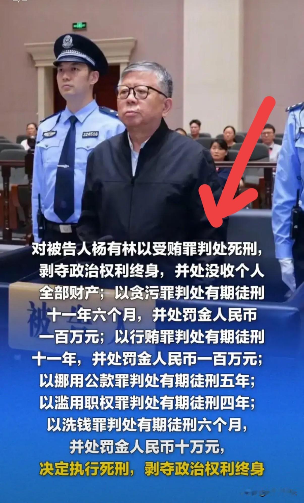 今天央视新闻发布了南京一个贪官伏法的消息，令人震惊。这个人叫杨友林。之所以让世人