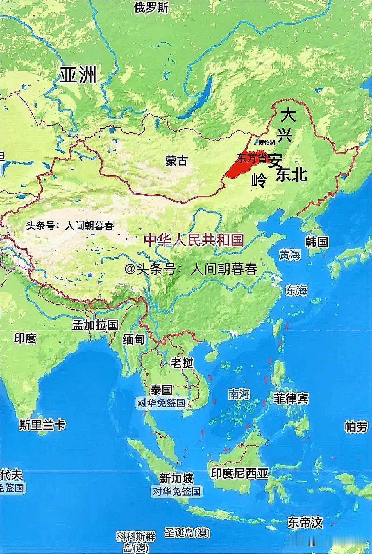 我国版图轮廓最大的缺陷就是缺失了大兴安岭以西这块土地，而这里便是如今蒙古国的最东