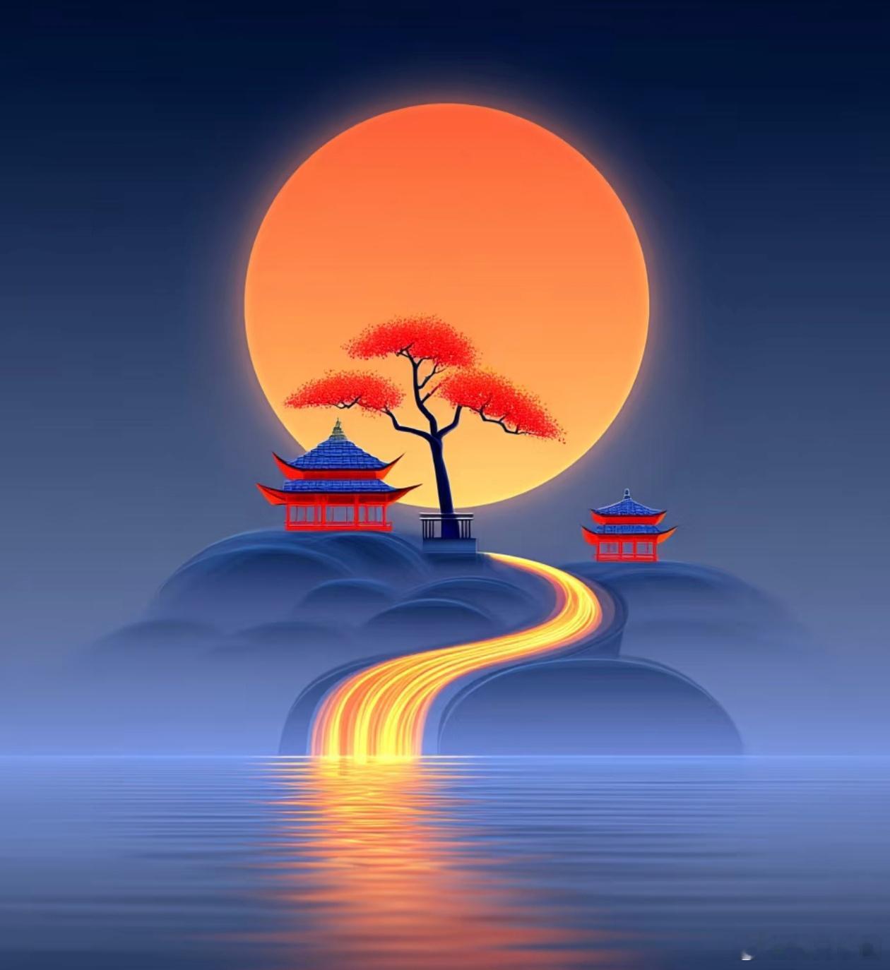 今天中秋节，愿月光所及，皆是美好；愿往后余生，平安喜乐，月圆人团圆。中秋节快乐！