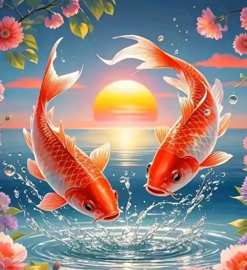 招财锦鲤见者好运翻身暴富