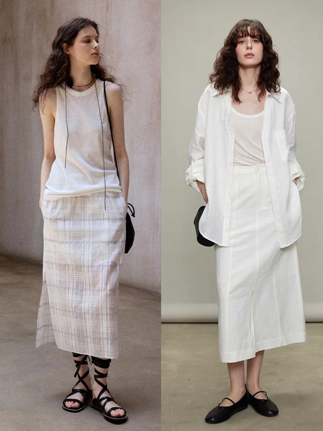 白色系穿搭灵感｜低饱和的高级松弛感