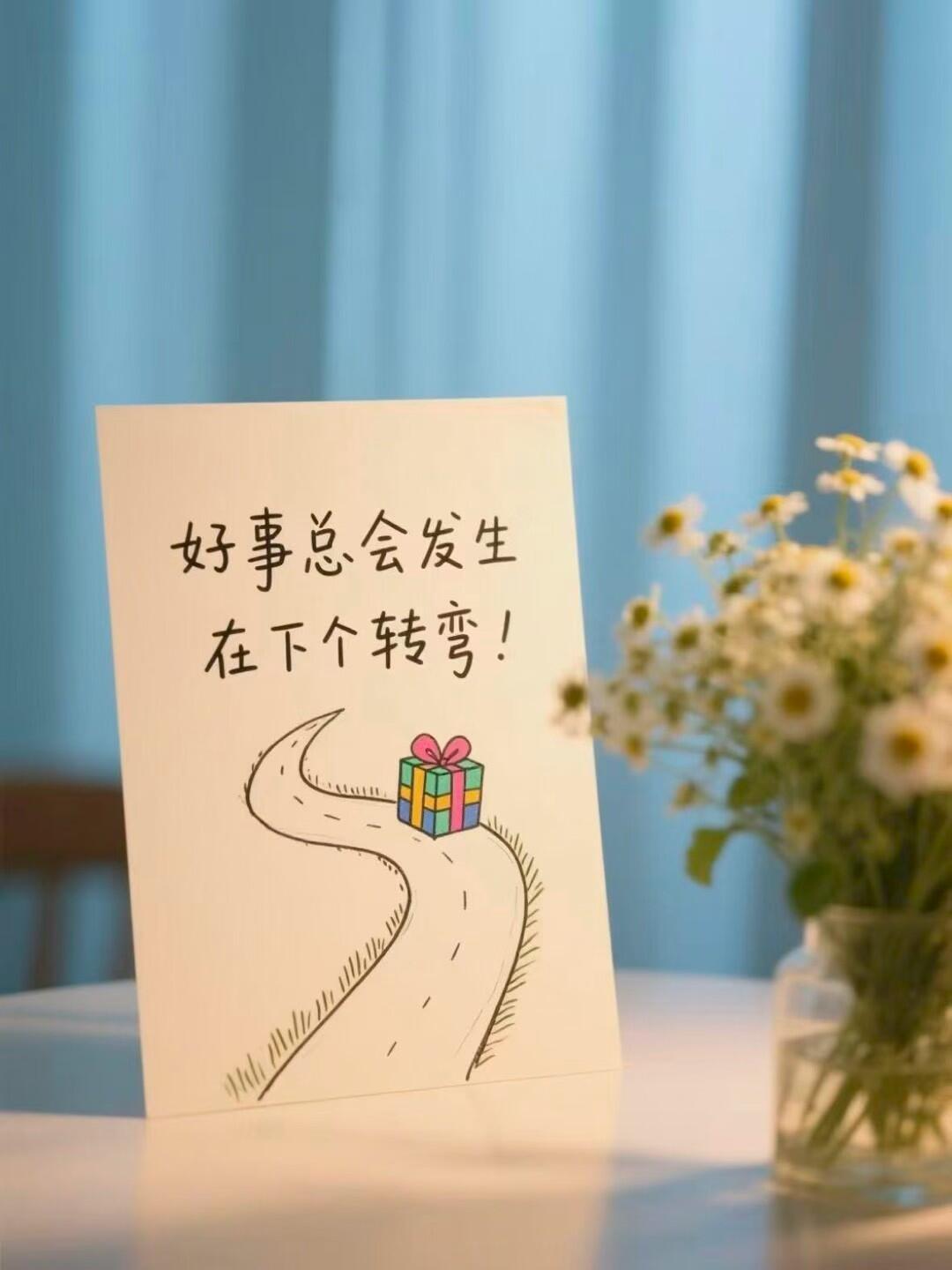 好事总会发生在下个转弯。​​​