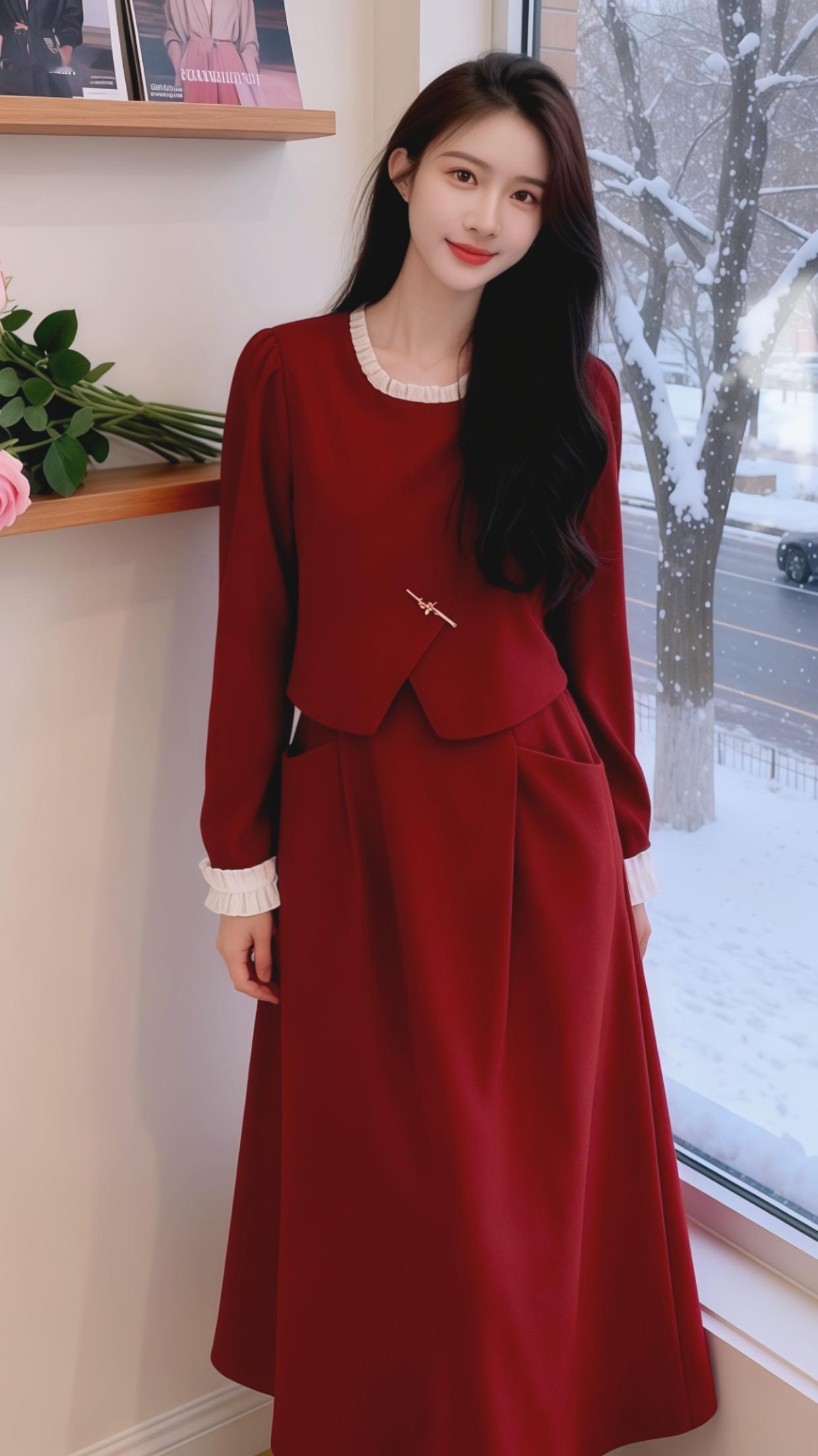 穿搭女装高级感穿搭强烈推荐连衣裙