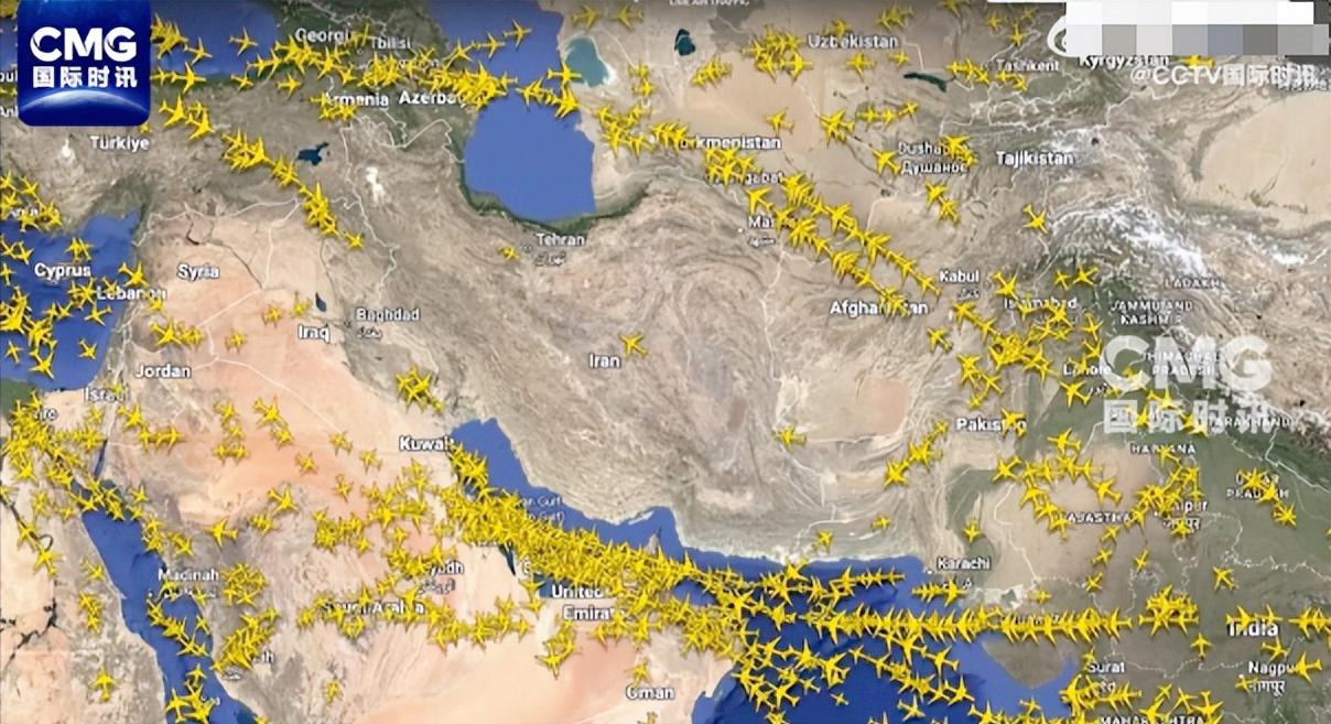 这背后是美伊摊牌前兆？伊朗突然下死命令全境领空紧急封锁，所有民航飞机一律不准进，