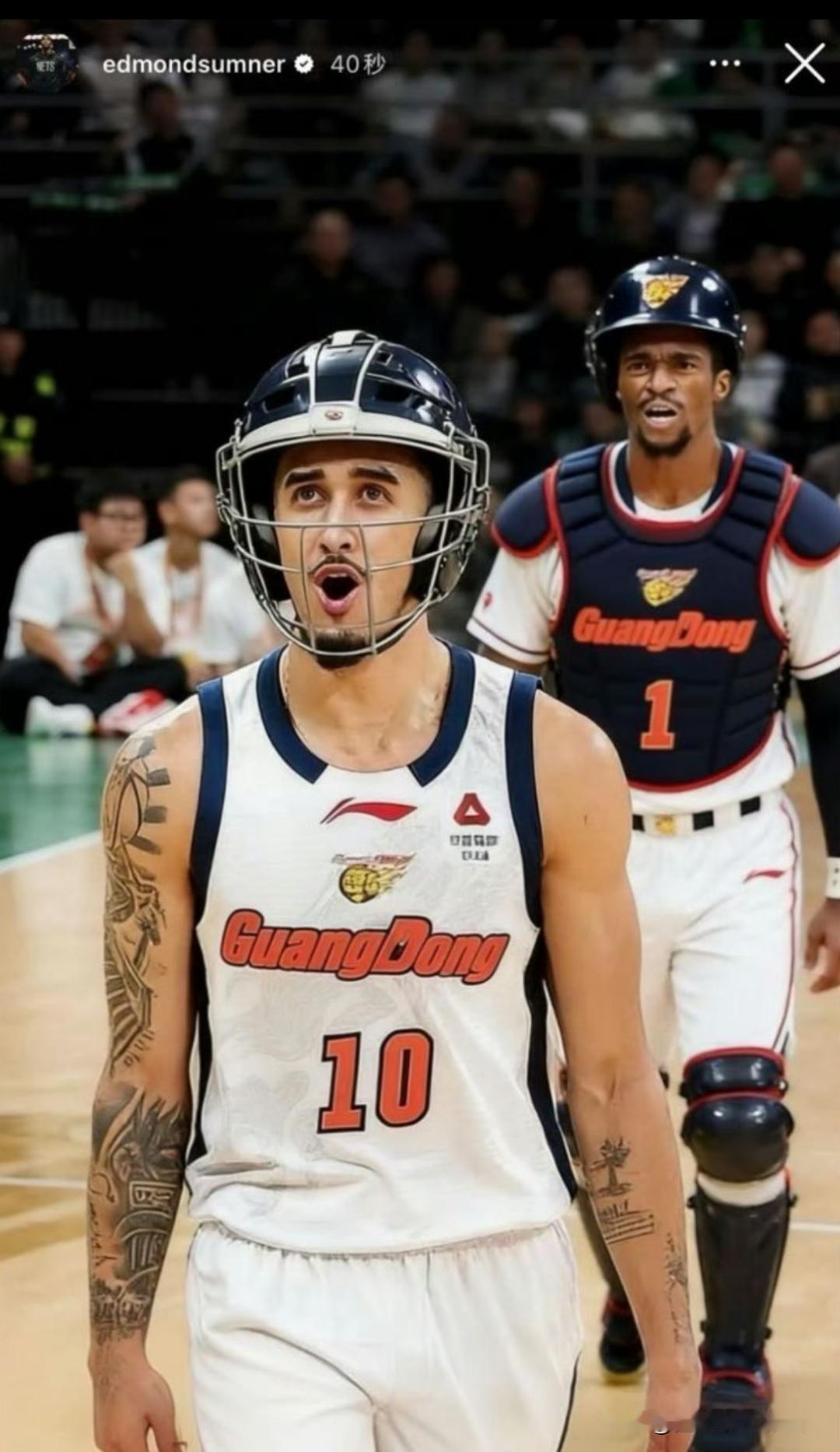 广东和山西比赛结束，但两队之间外援斗法仍在继续，山西外援迪亚洛发文称自己从来没受