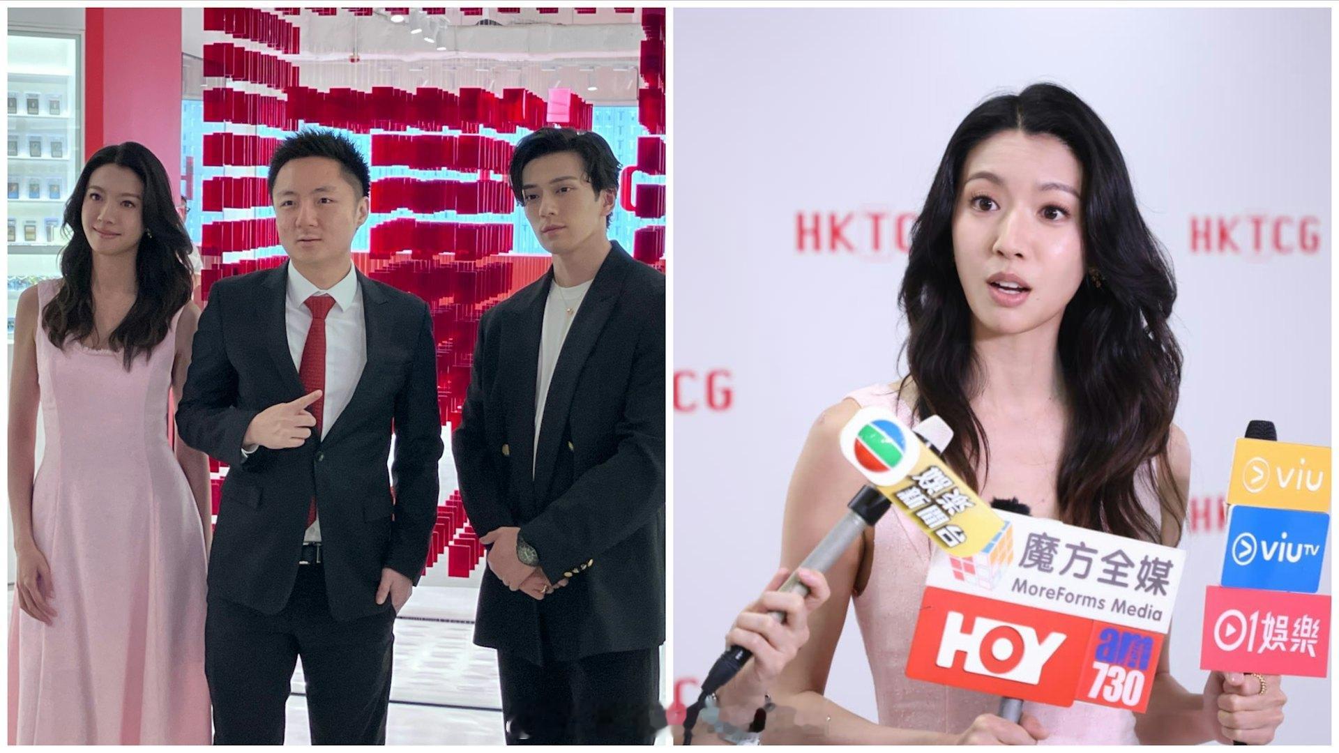 传蔡思贝遭周星驰、曾志伟争抢，本人亲自回应：目前还是自己独立发展蔡思贝离开TVB