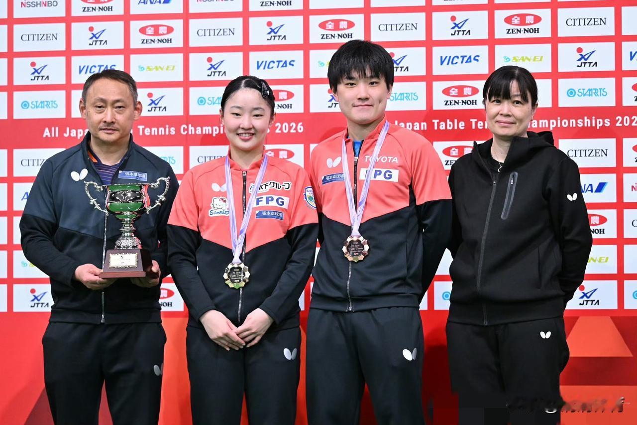 日本队公布两项大赛完整名单，张本兄妹双线领衔日本乒协（JTTA）正式公布了