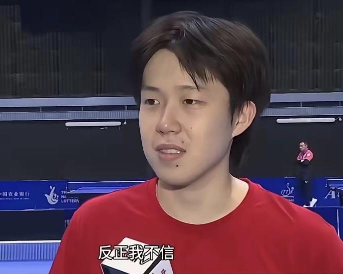 王楚钦放话“我不信谁能稳赢我们”伦敦世乒赛已经开赛了，国乒男团将在5月2日，