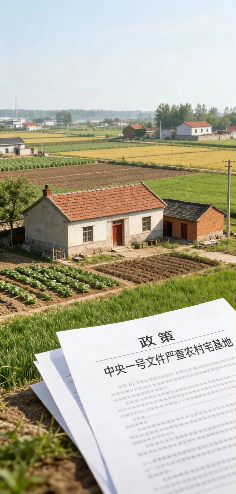 中央一号文件严查农村宅基地，到底为啥？刚刷到热榜，今年中央一号文件把农村宅