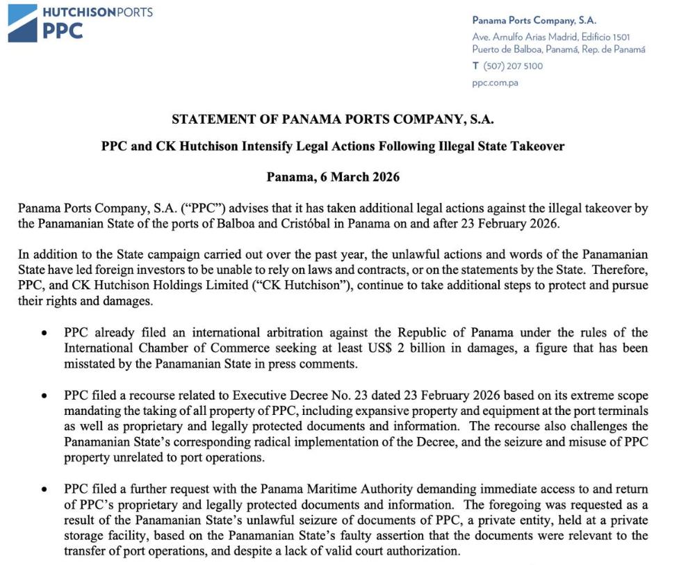 面对美国和巴拿马当局联手“抢夺”中国企业海外资产，我国终于重磅出手了。据报道