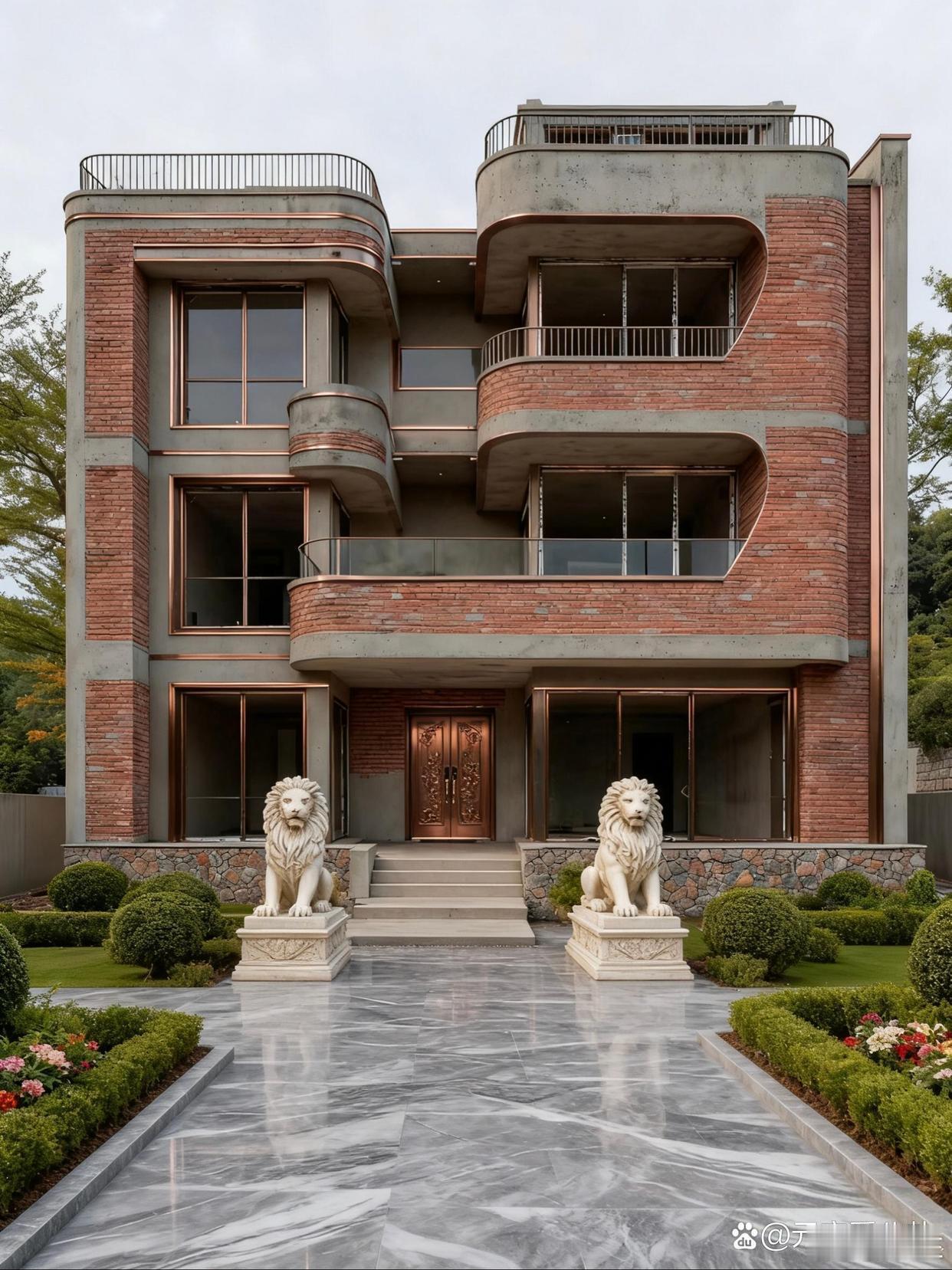 外墙一包装，焕然一新，一下子值钱了。