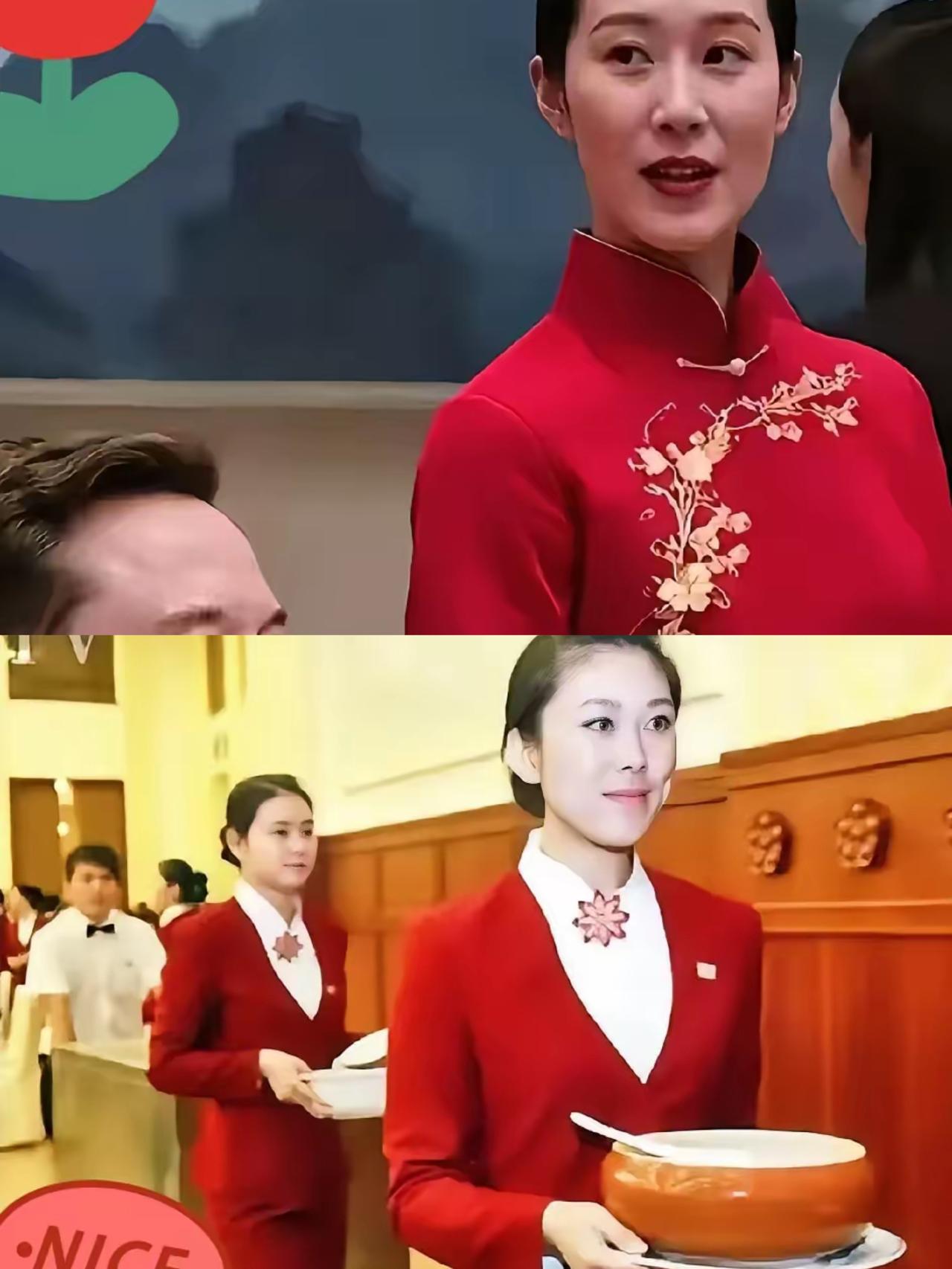 别再把国宴服务员当成普通端盘子的！这可是藏着的顶级职业，实力直接拉满！你以为只是