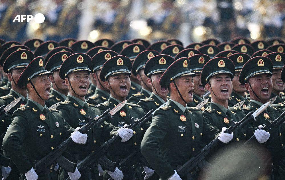 法新社出图画风怎么这么小清新了九三盛大阅兵热点现场海外新鲜事​​​
