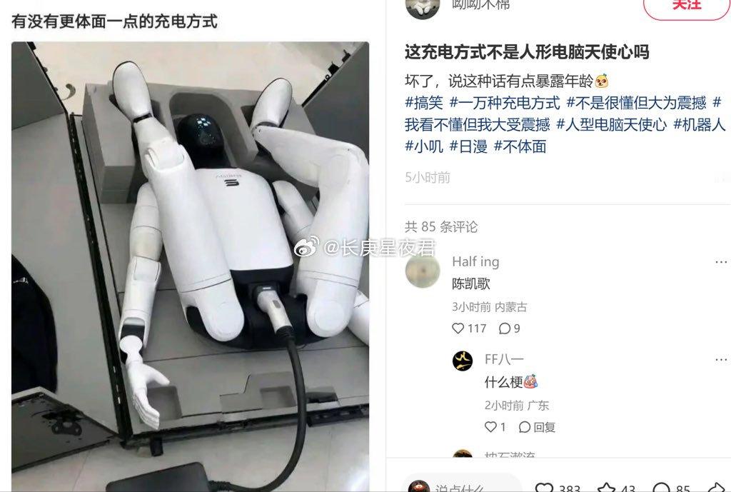 有没有更体面一点的充电方式[捂脸哭]​