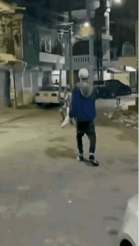 外国人打架不含蓄，输了认栽，赢了转身就走。