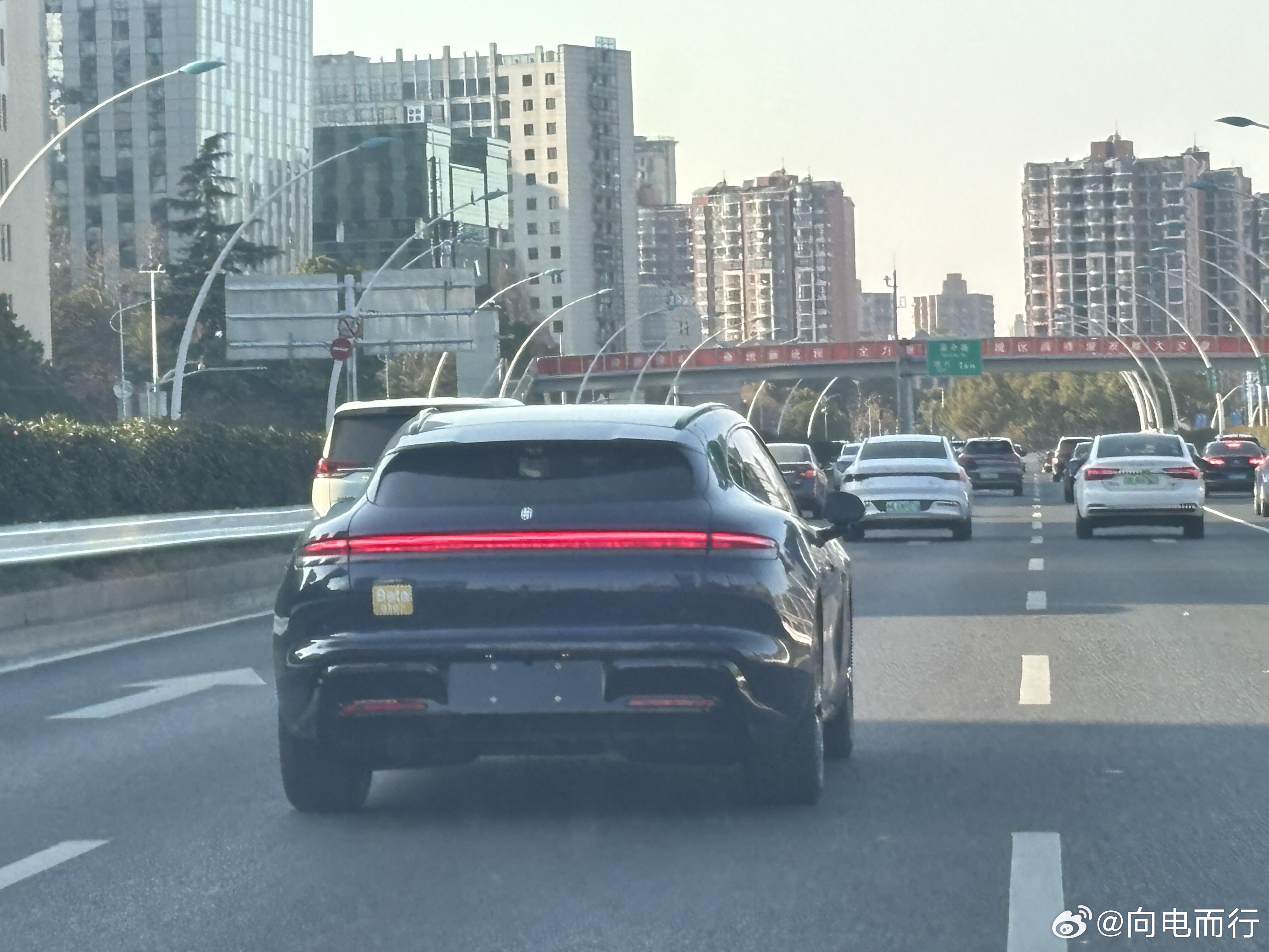 尚界Z7T的路拍图也越来越多了