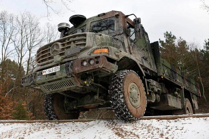 德国将向乌克兰增加运送1,000辆ZetrosGTF6x6物流卡车