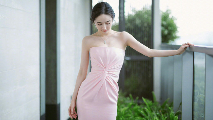 早期的杨幂！这个少女感太强了