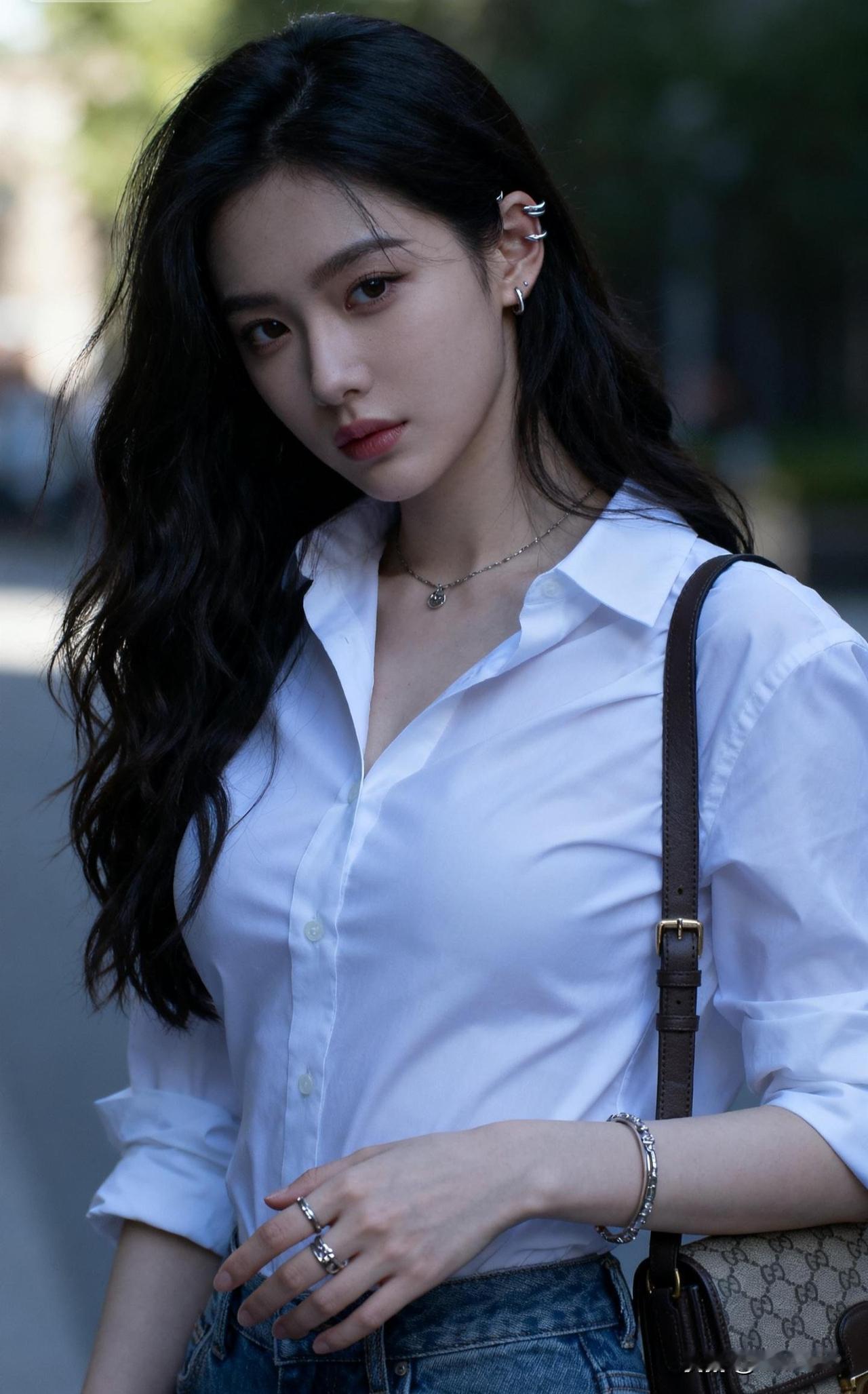 白衣飘飘，风华绝代。