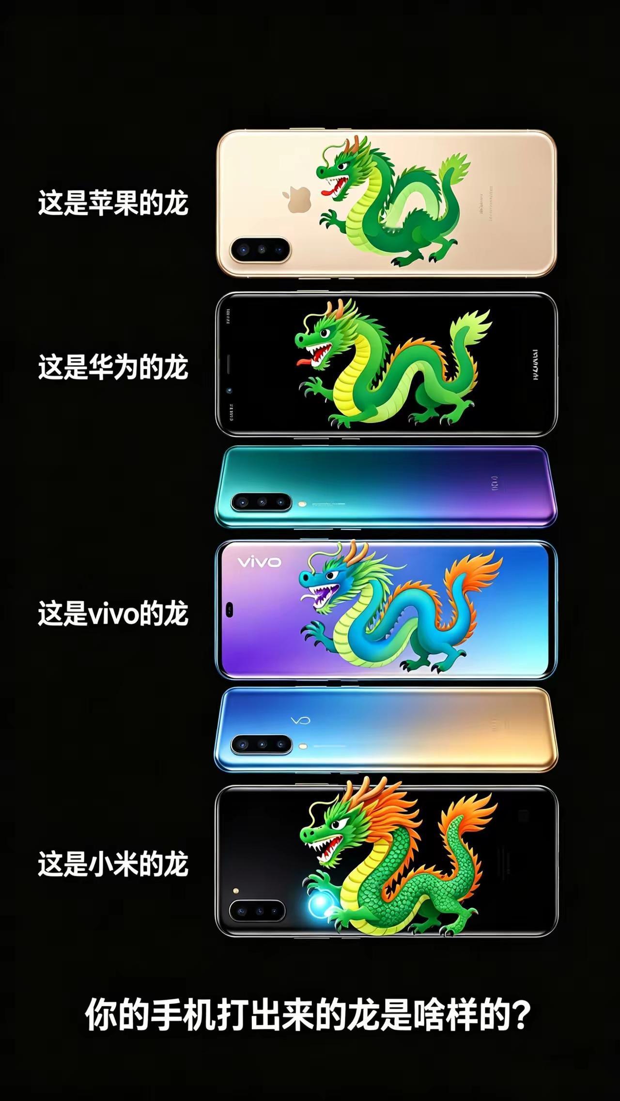 大家觉得哪款龙最符合你心目的神龙？