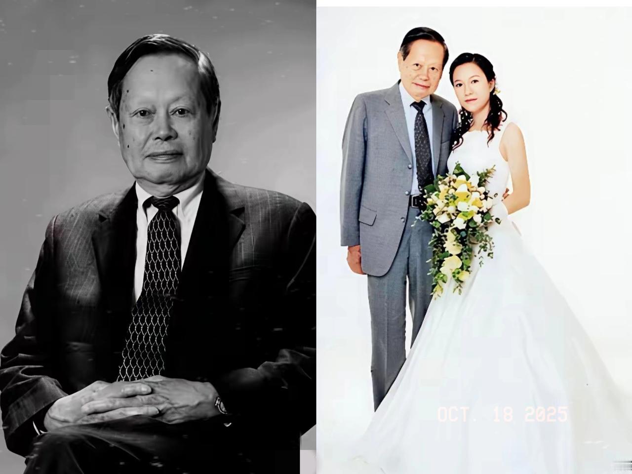 82岁牵手28岁，54岁年龄差挡不住真爱的力量！20年前杨振宁与翁帆的婚礼，曾被