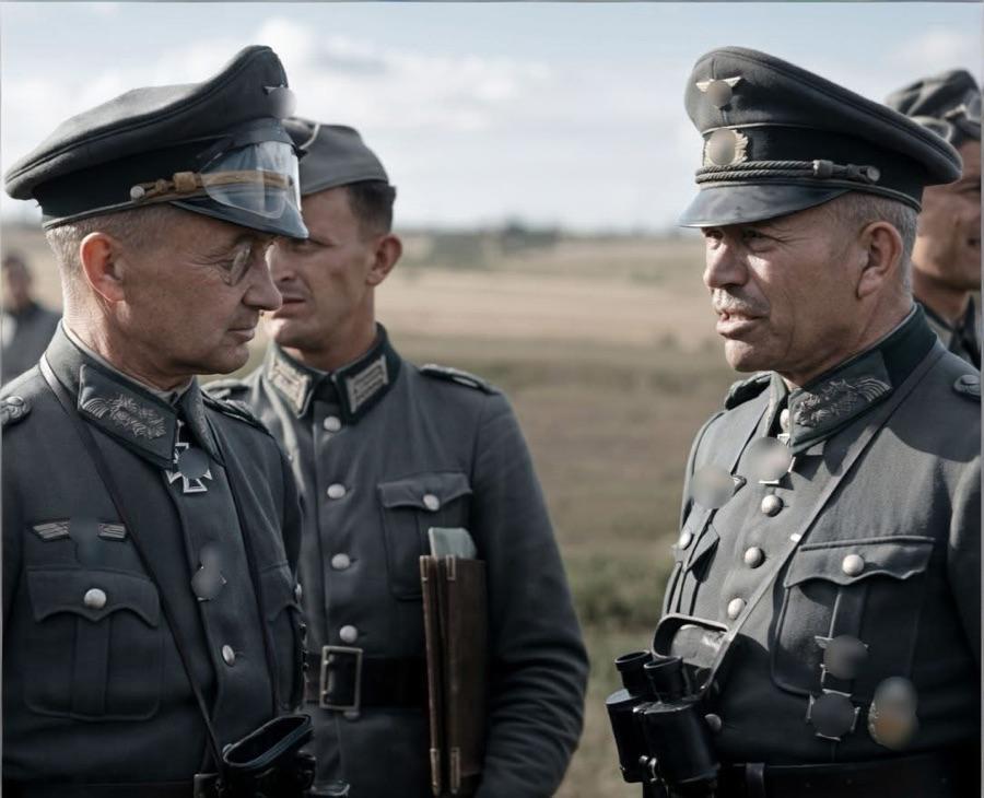 1941年7月至12月，德军突击苏军“巴巴罗萨行动”期间，时任德军第3装甲师指挥