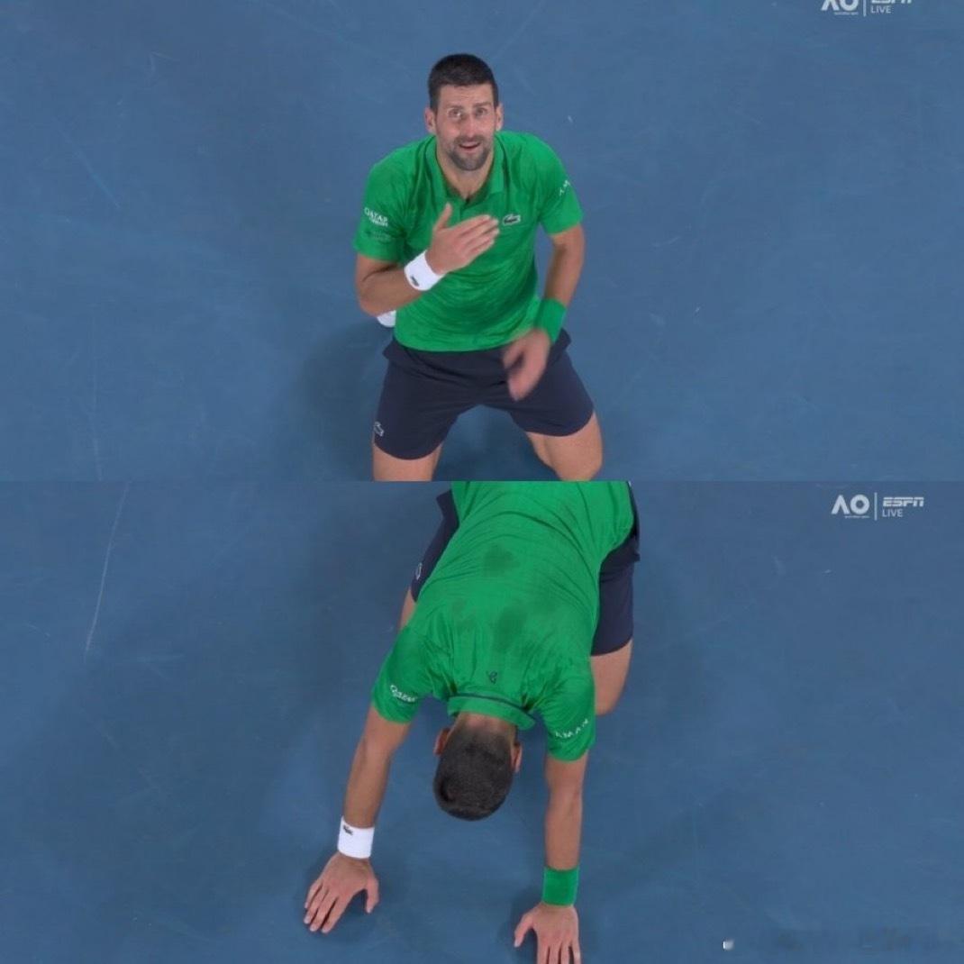 德约科维奇以3-66-34-66-46-4击败辛纳✅击败了两届卫冕冠