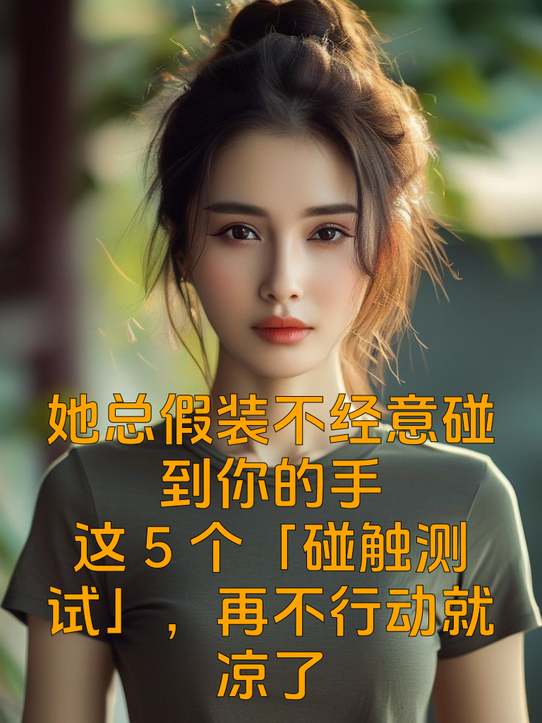 她总假装不经意碰到你的手？这5个「碰触测试」，再不行动就凉了