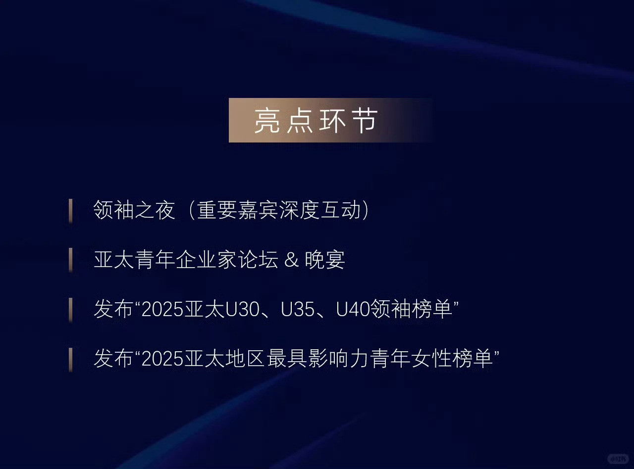 最新评选2025年U35领袖榜单以及2025亚太地区最具影响力青年女性榜单均有迪
