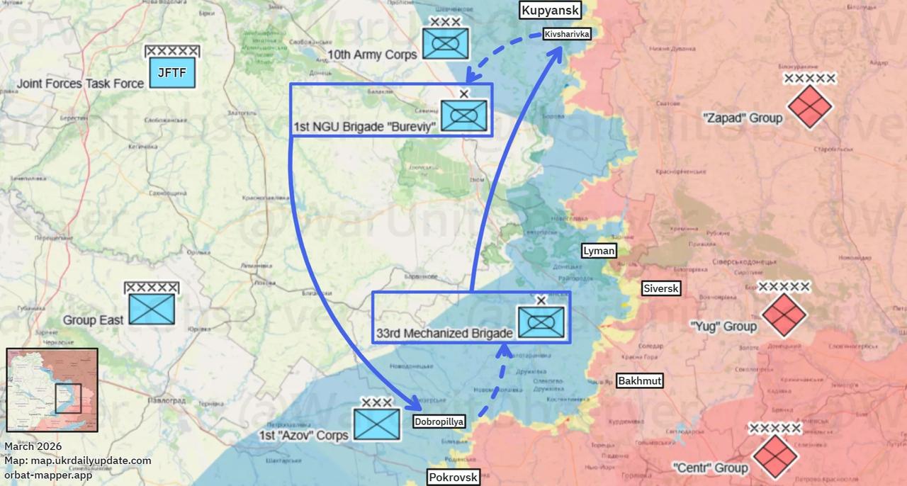 据UnitObserver（前线观察）报道：🇺🇦乌克兰国民警卫队（НГ