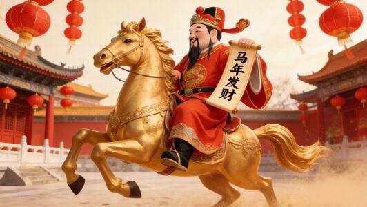 正月十九接财神！看到就是赚到，三拜许下马年大愿！🧧正文：早起刷到这篇，说