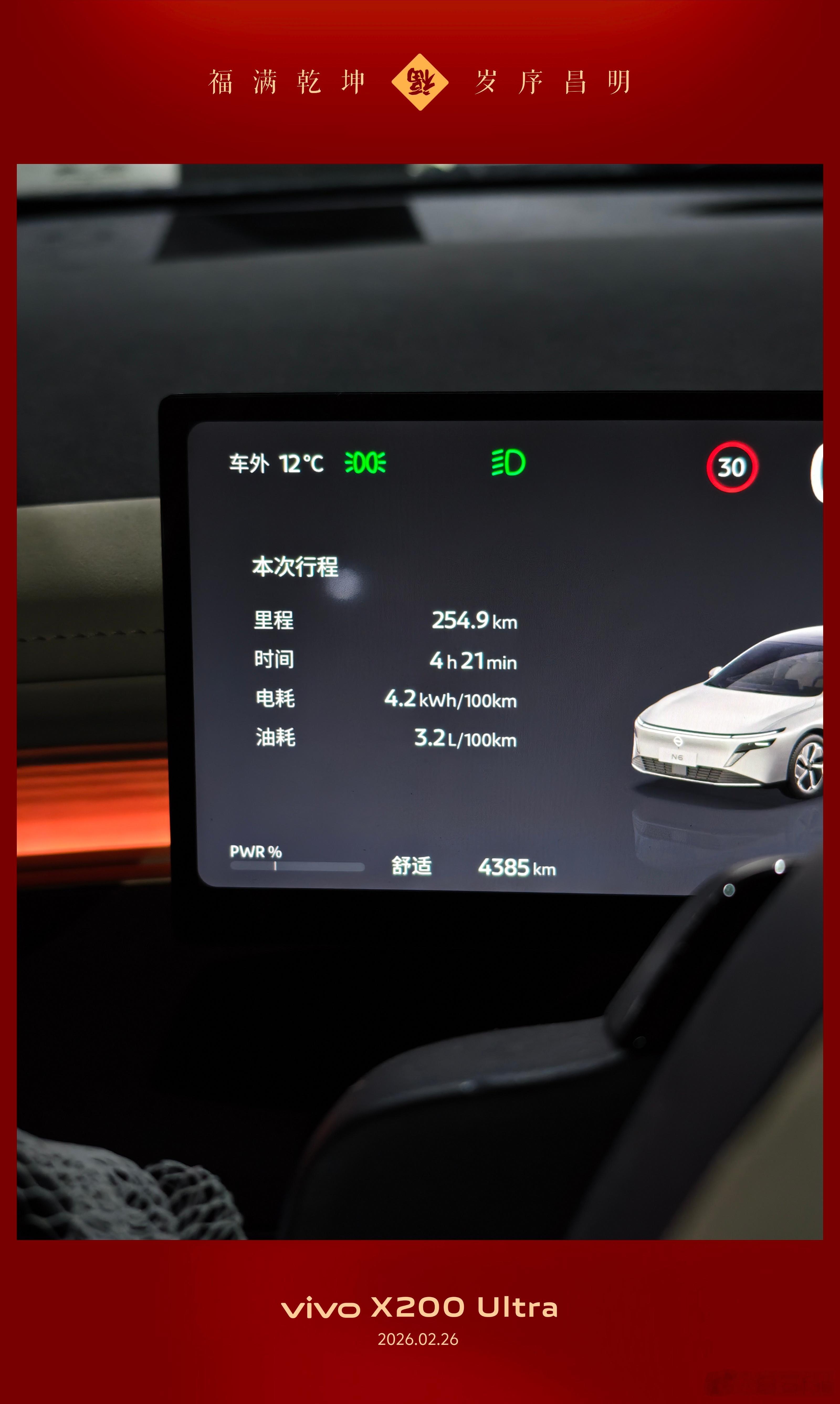 东风日产N6这个油耗表现如何？一路高速120过来的