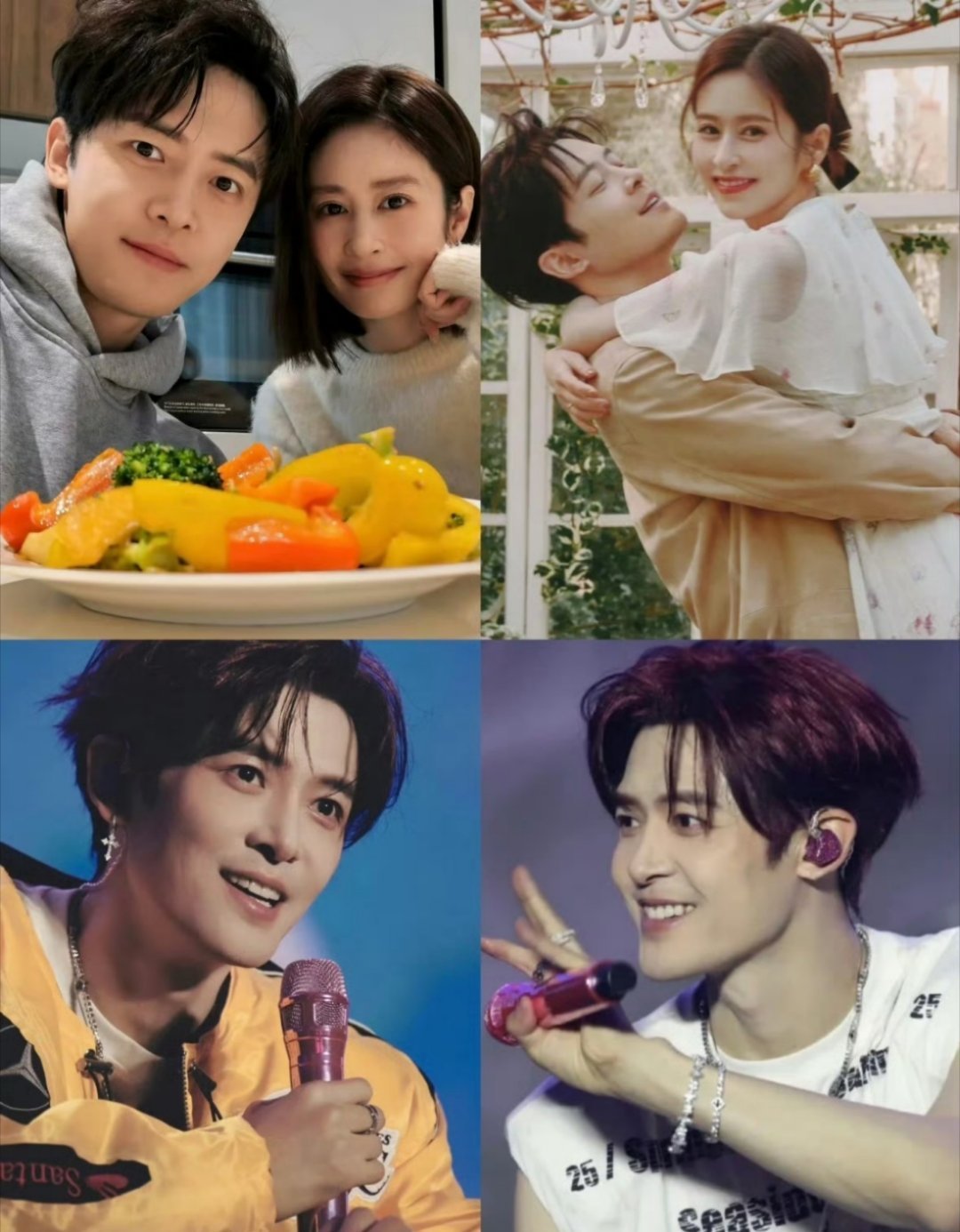 颖儿又夸付辛博了夫妻俩都是原装的帅哥美女，闺女一定很好看