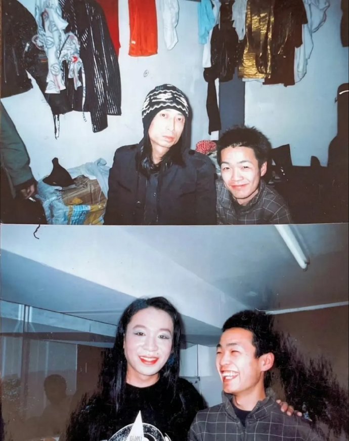 二手玫瑰梁龙早期照？这是我龙姨？？？