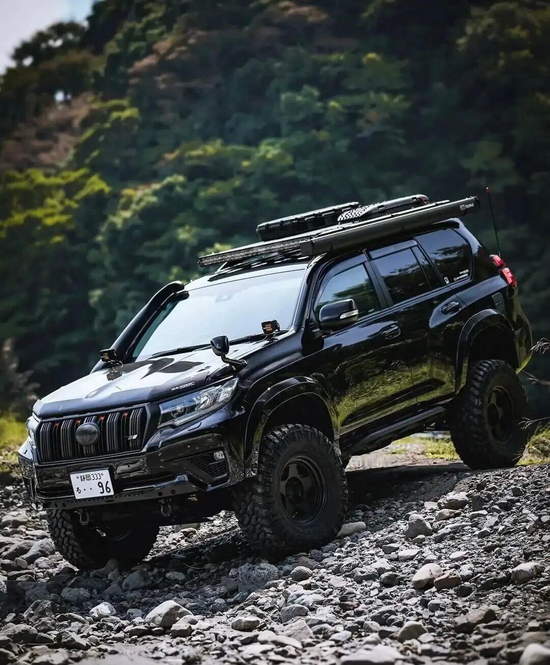 丰田普拉多LC150改装大脚案例我与汽车的日常普拉多汽车