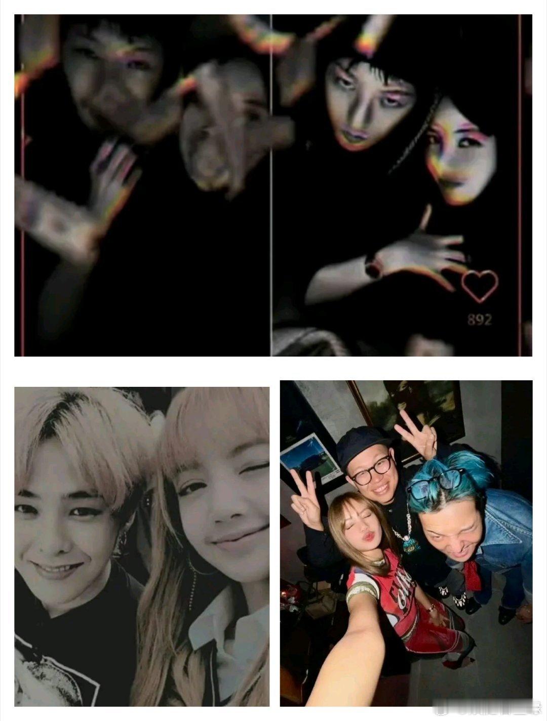 权志龙Lisa合照权志龙与Lisa的合照一曝光，评论区瞬间被“神仙同框”刷屏——