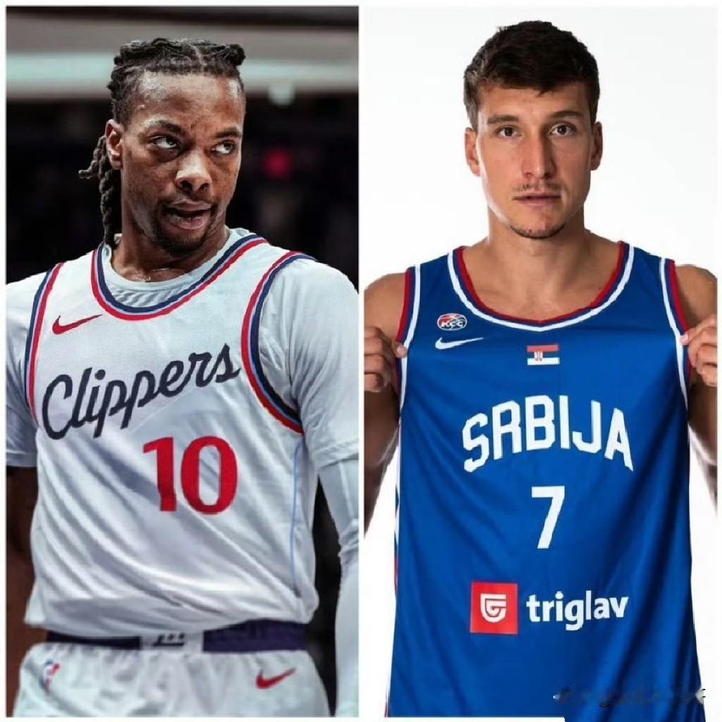 给钱了吗？？？加兰和博格丹互换球衣号码，将身披10号球衣！根据洛杉矶相关消息