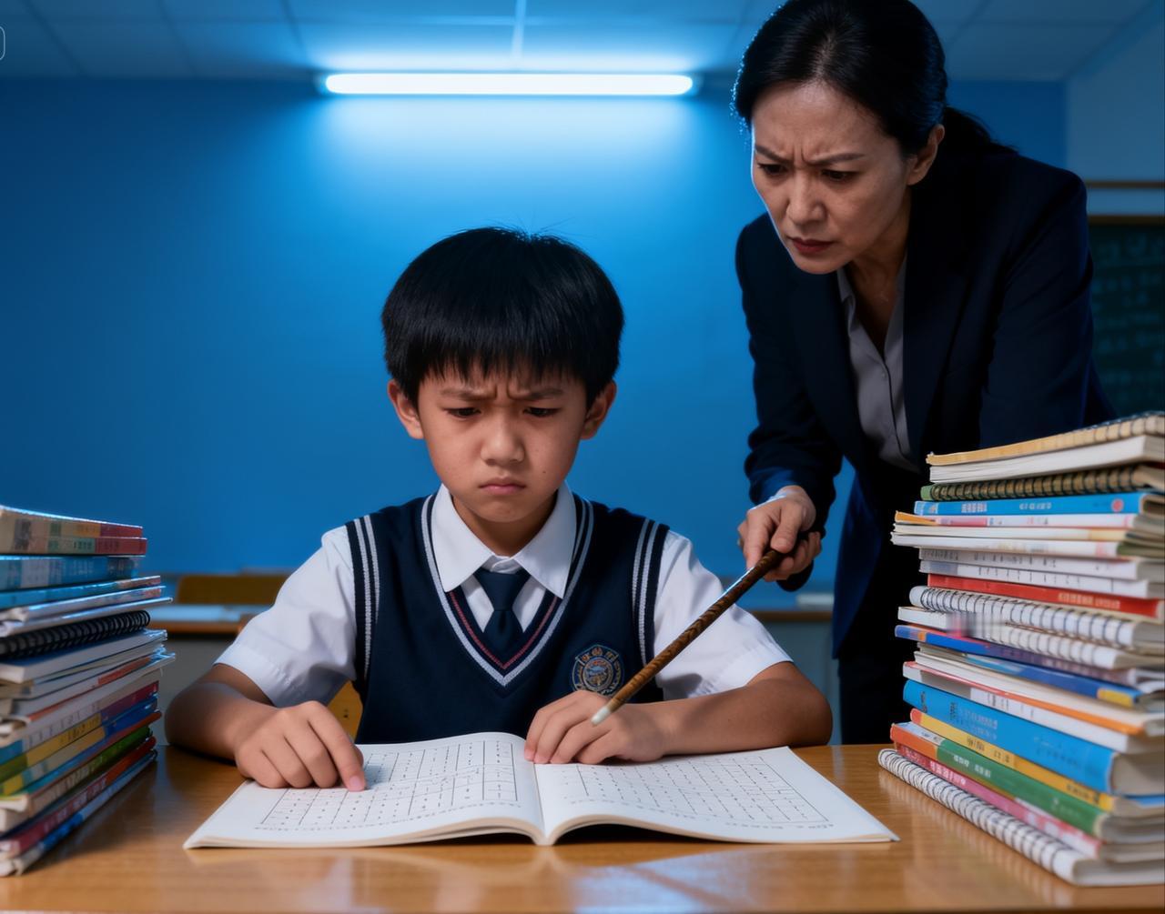 很多家长都做错了。千万不要总是逼迫孩子学习,后果很严重。很多学生在小学成绩还