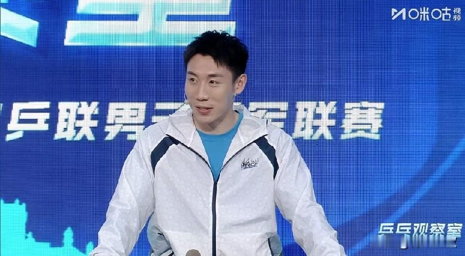 笑死我了！程靖淇说:雷德齐姆斯基再和樊振东打一场，他也不知道怎么破局？这场比