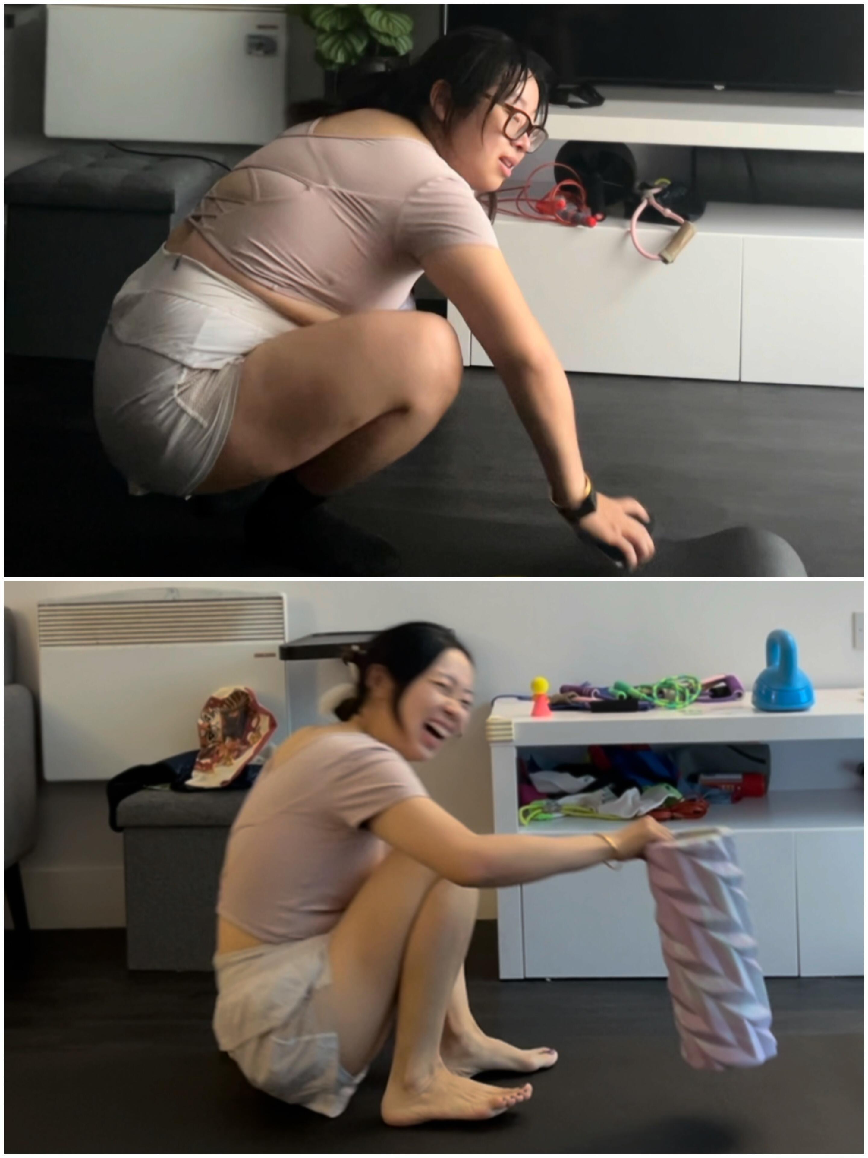 苦练Jo姐一个月的变化​​​