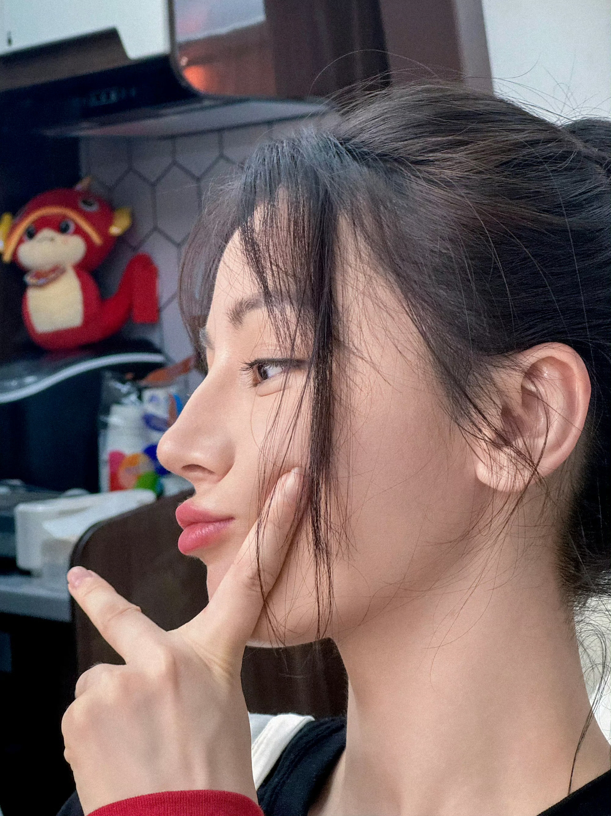 求迪丽热巴丸子头教程一人血书跪求热巴的丸子头教程好完美啊