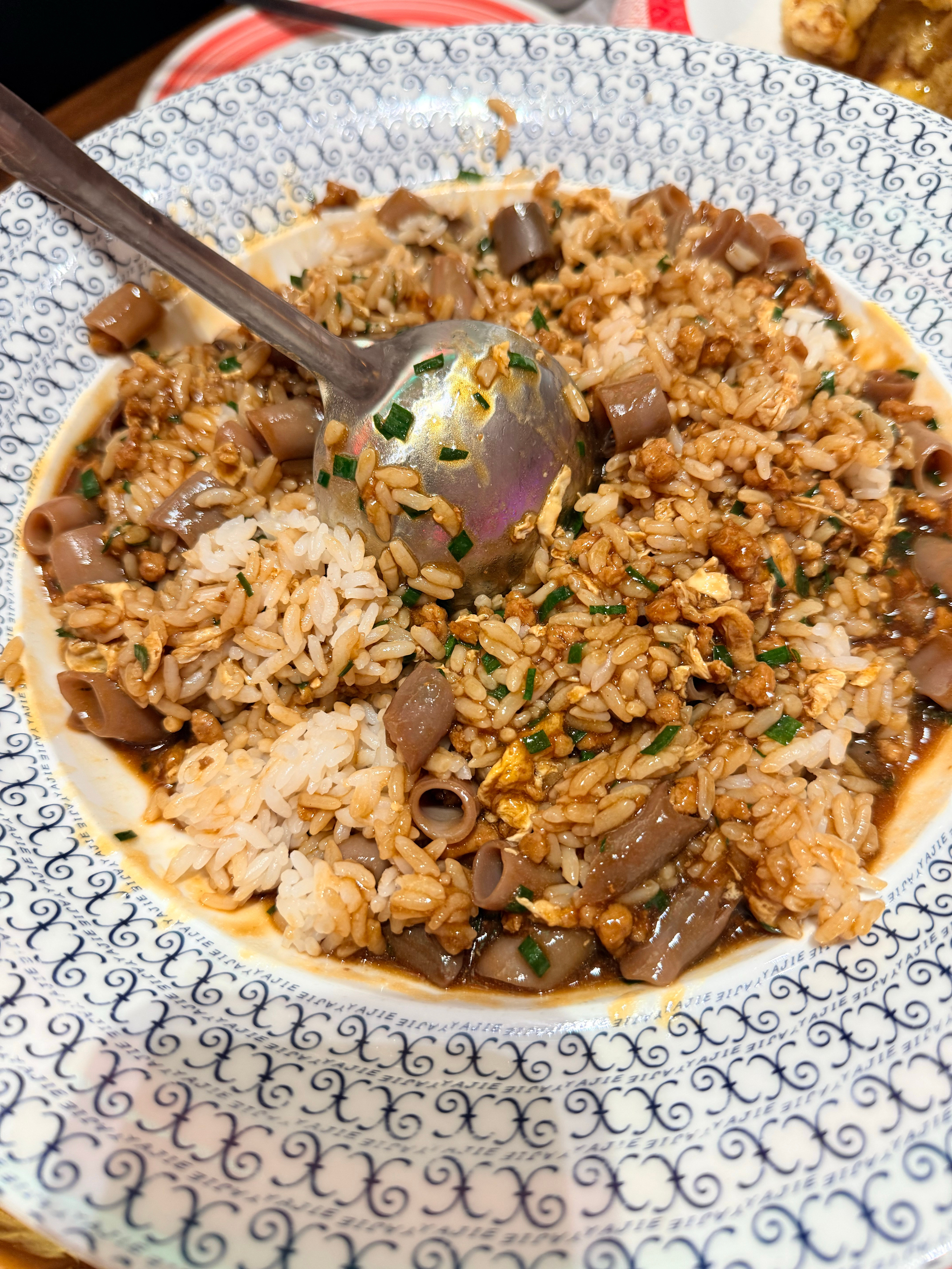 豪哥海肠捞饭在我这呢