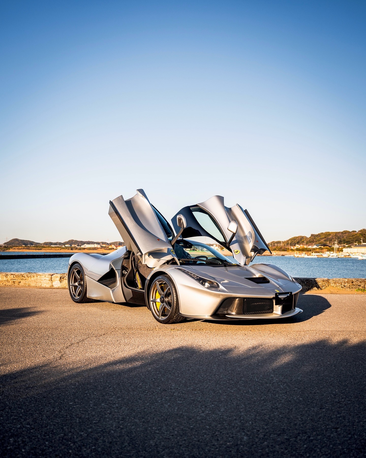 Car时尚无与伦比的气派。法拉利LaFerrari，尤其是在阿根