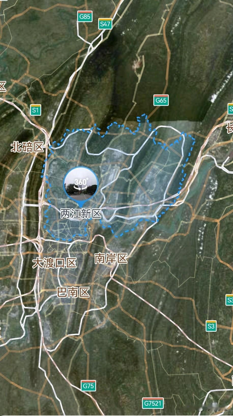 重庆，从两江新区2到永川2是拔提用重吗？两江新区，政区化之前，包括江北、北碚、
