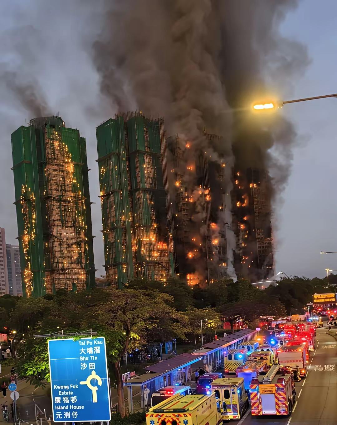这次香港大火，大家发现了没，如果高层起火，你想逃生的概率很低很低。这次大火，也